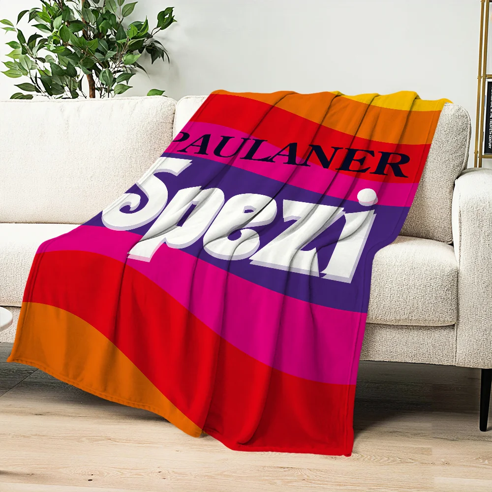 P-Paulaner S-Spe-zi بطانية الفانيلا الدافئة الراحة لينة بطانية قطيفة للأريكة غرفة المعيشة مكتب غرفة نوم السفر هدية