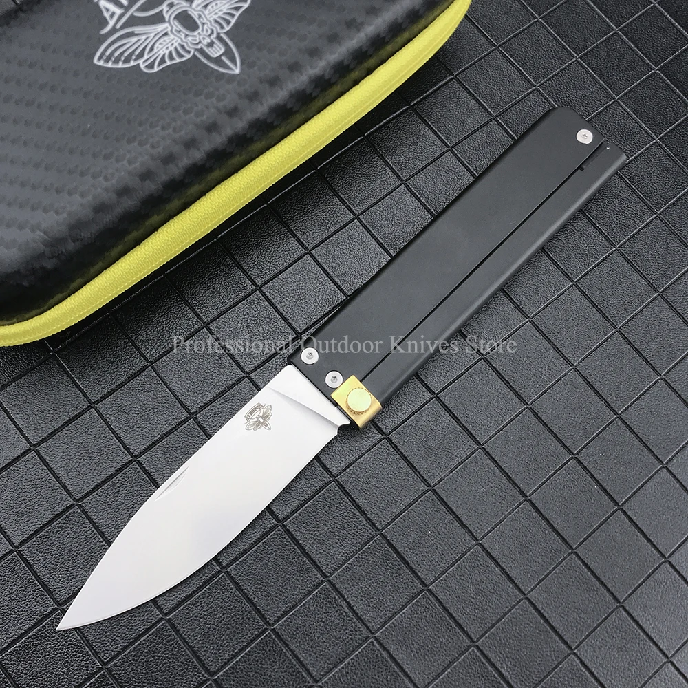 ATROPOS Outdoor Folding Knife Russian Styles EDC Multifunctional Flipper Knife Men Collection Gift Self Defense Hunting Knives