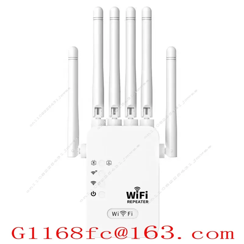 300Mbps 2.4GHz Signal Booster 1200mbps 5GHz Network Booster