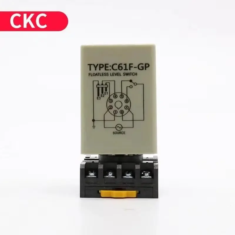 C61F-GP CKC تايوان سونغلينغ ليك-uid مستوى التتابع وحدة تحكم في المستوى المياه التيار المتناوب 220 فولت