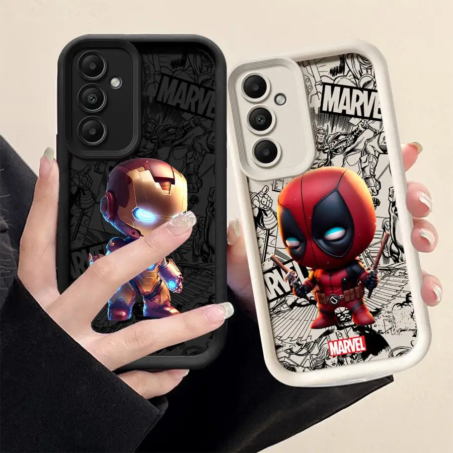 Marvel Deadpool Cool Phone Case for Xiaomi Redmi Note 10 11 12 13 Pro Plus 11S 12S 11pro 10Pro 12Pro Soft TPU Shell