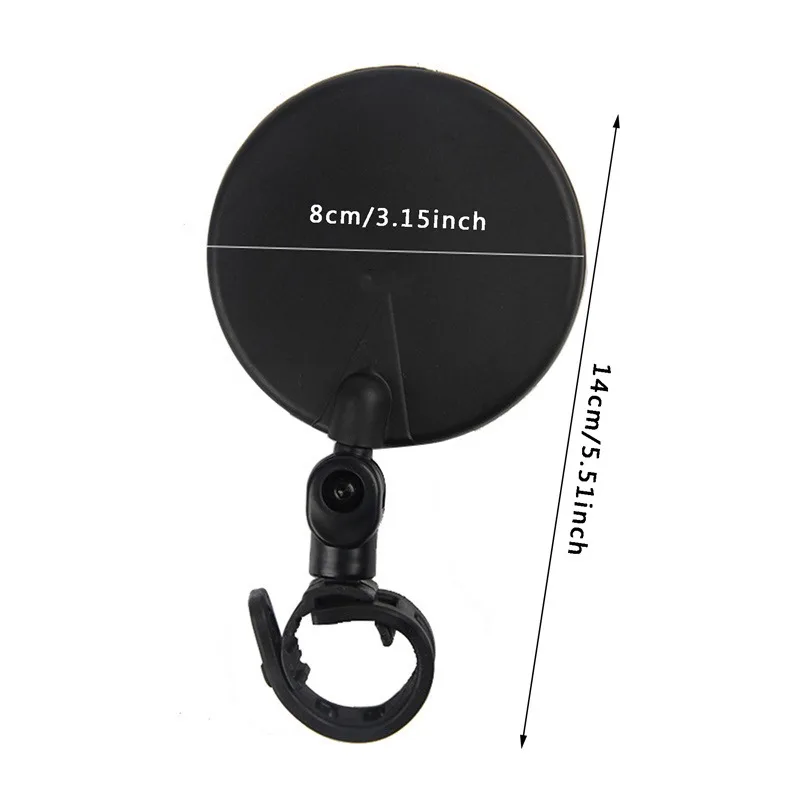 Description Picture 6 of itemBike Mirror 360 Degree Adjustable Rotatable Handlebar Mirror Wide Bycicle Accessories Cycling Rear View Mirror Accesorios