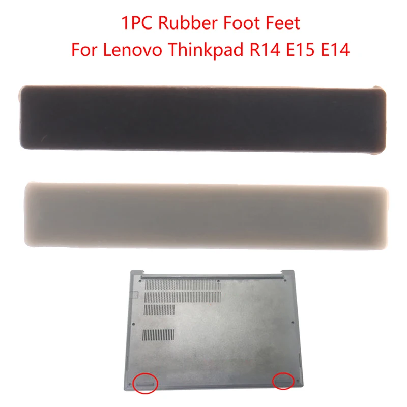 

1Pc Laptop Rubber Foot Feet Bottom Base Cover Replacement For Thinkpad R14 E15 E14