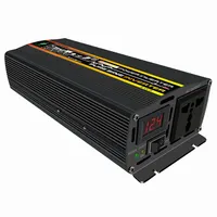 3000W Pure Sine Wave Solar Car Inverter Power Inverter With LED Display DC12V/24V/48V/60V to AC 220V Socket Converter for Car