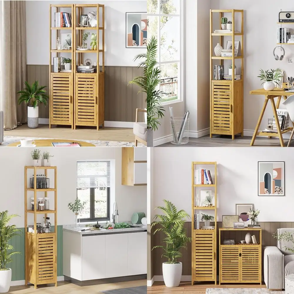 Natural Bamboo Tall… - image