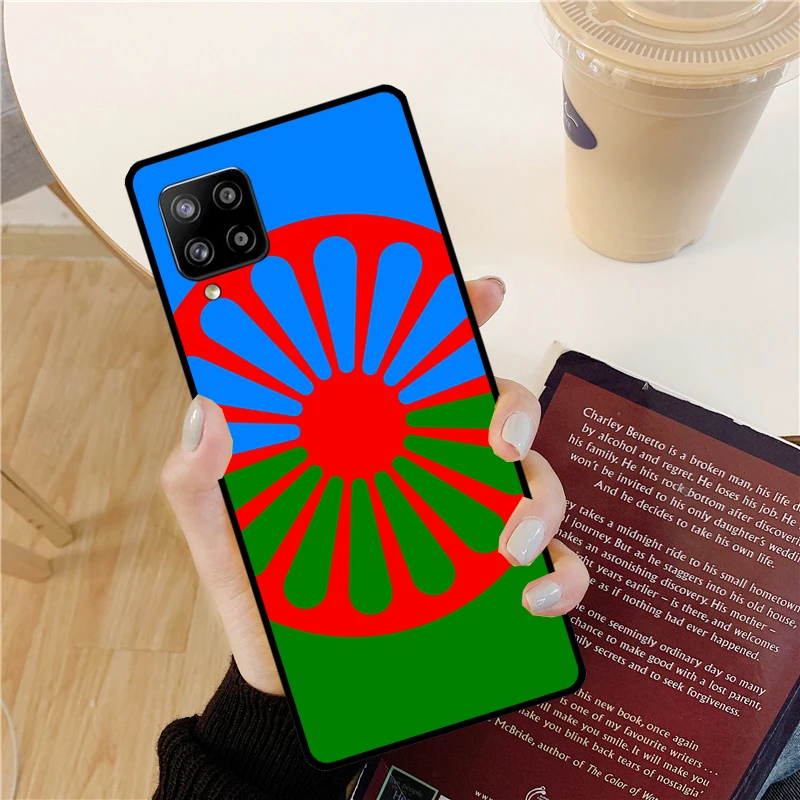 Gypsy Aromanian Romani Flag Case For Samsung Galaxy A52 A32 A22 A12 A13 A23 A33 A53 A73 A51 A71 A14 A24 A34 A54 Coque