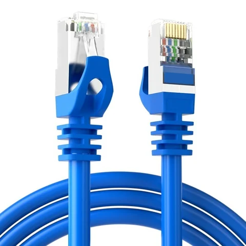 96ft Cat6 Ethernet Jumper Cable 1Gbps Gold-Plated Connector for Gaming Routers Modems Xbox Hub PC - High-Speed Network Cable