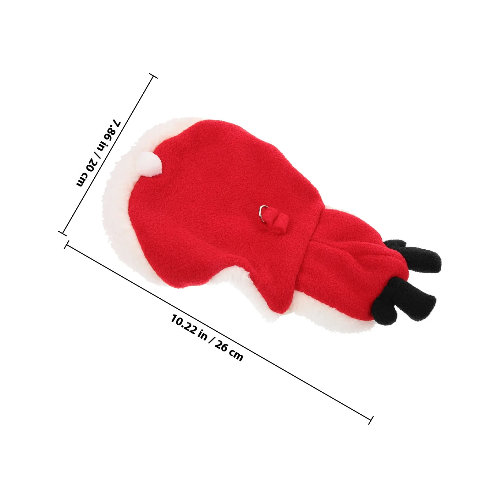 مجموعة مقود أرنب وحزام عيد الميلاد نمط الحيوانات الأليفة الصغيرة حبل الجر قابل للتعديل مقاومة للاهتراء سترة الأرنب للمشي في الهواء الطلق #4