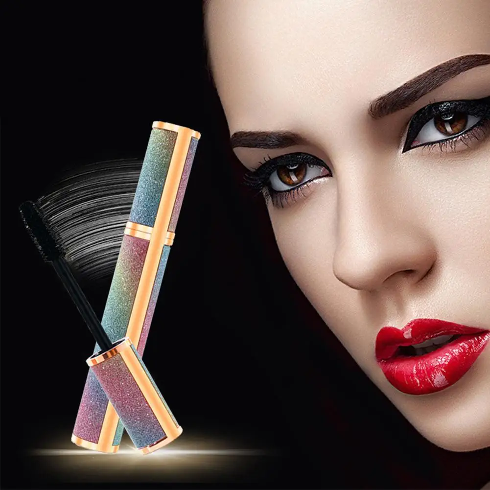 Profession elle schwarze Mascara Verlängerung Curling Wimpern lange Super Make-up Mascara Auge dauerhafte kosmetische wasserdichte w7a5