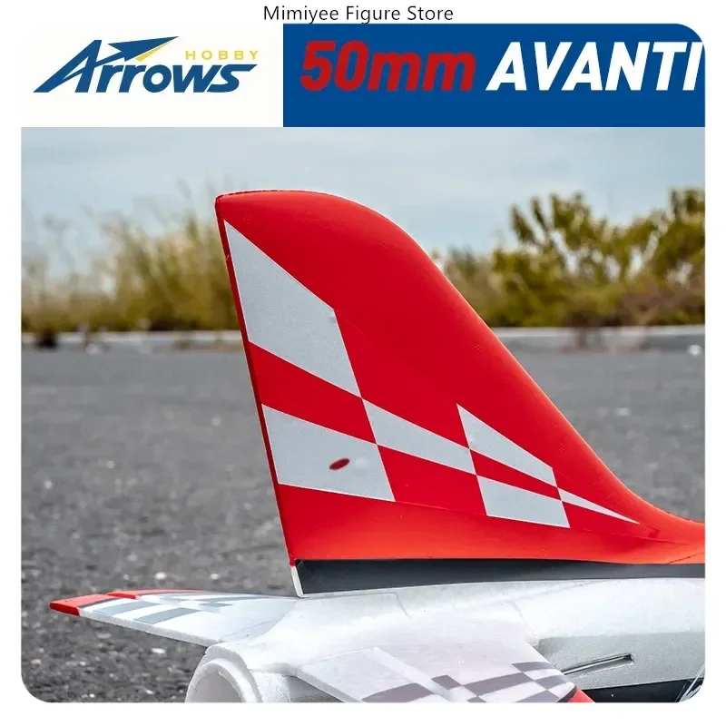 Blue Arrow Avanti PNP Remote Controlled RC Aircraft Simulation Fixed Wing Model 50 Mm Outdoor Toy for Adult Assembly