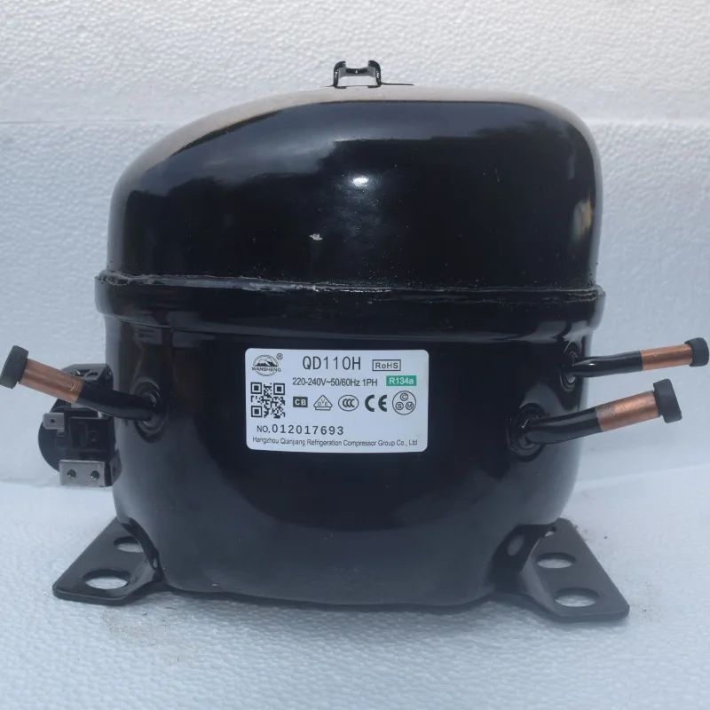 R134A ضاغط الثلاجة والفريزر 43H75H91HQD110AK318AK358H388H168H تبريد عالي الكفاءة #3