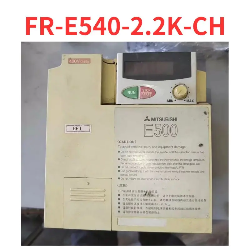 

Second-hand FR-E540-2.2K-CH inverter test OK Fast Shipping