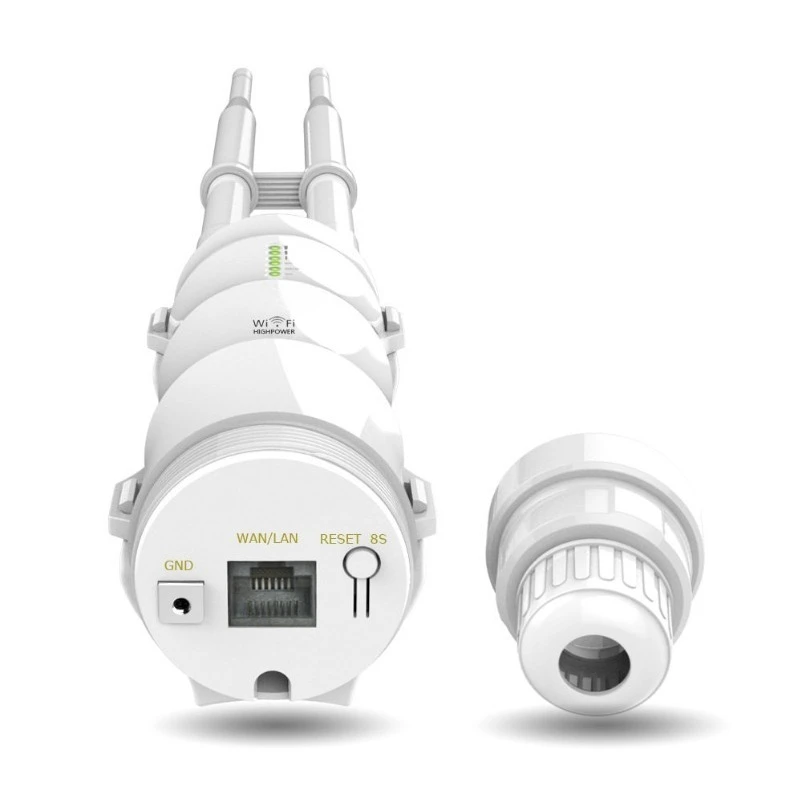 Outdoor Gigabit Router Dual Band 2.4G 5G WiFi Signal Booster High Power Wireless AP Repeater
