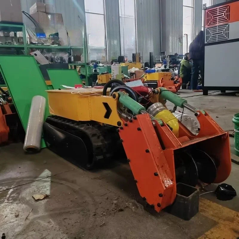 Advanced remote-controlled tracked underwater excavation robot for offshore operations