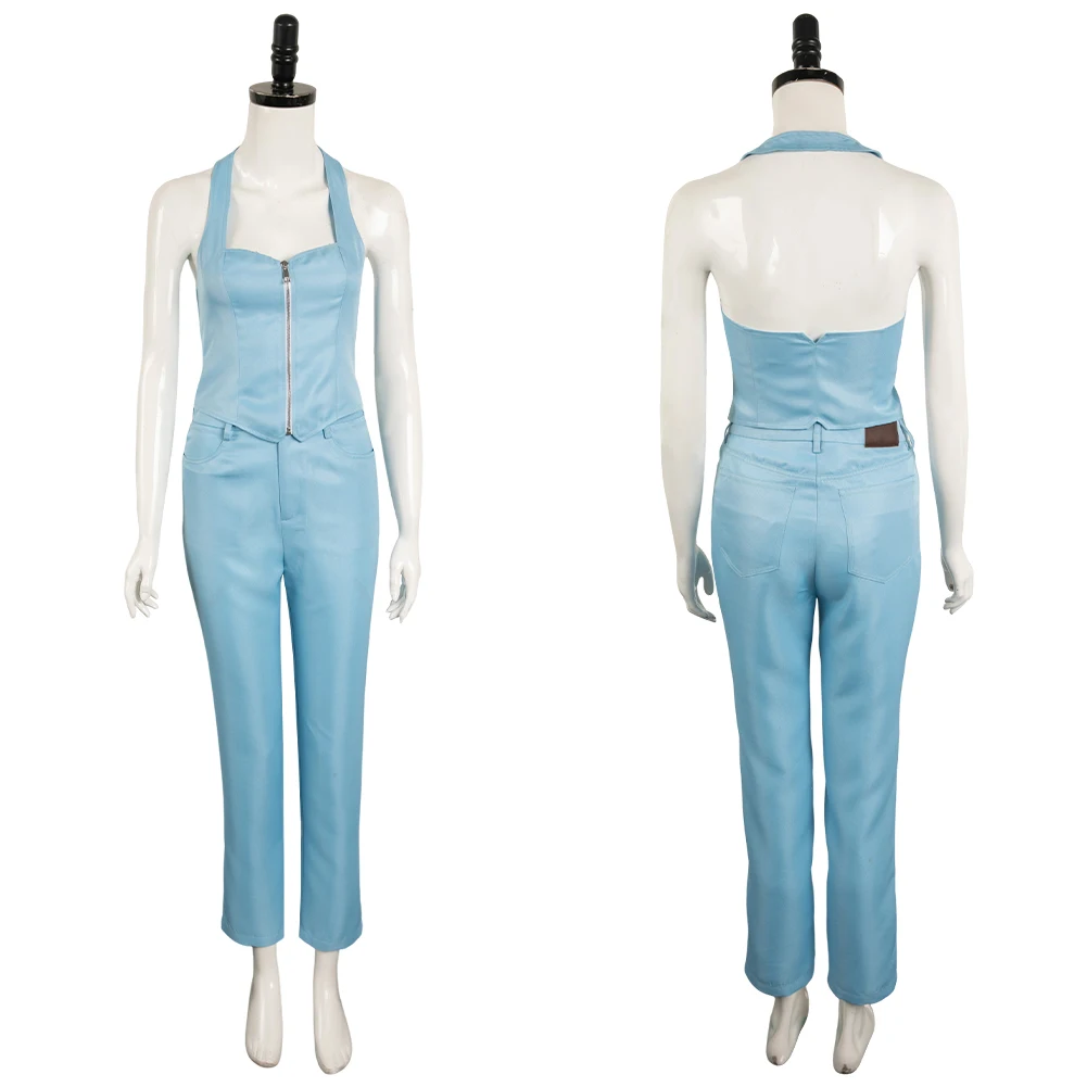 Maxine ชุดคอสเพลย์สำหรับผู้หญิง, เครื่องแต่งกายสวมบทบาทเป็น2024ชุด Maxxxine ชุดเสื้อกางเกงเซ็กซี่ชุดฮาโลวีนปาร์ตี้ชุดแฟนตาเซีย