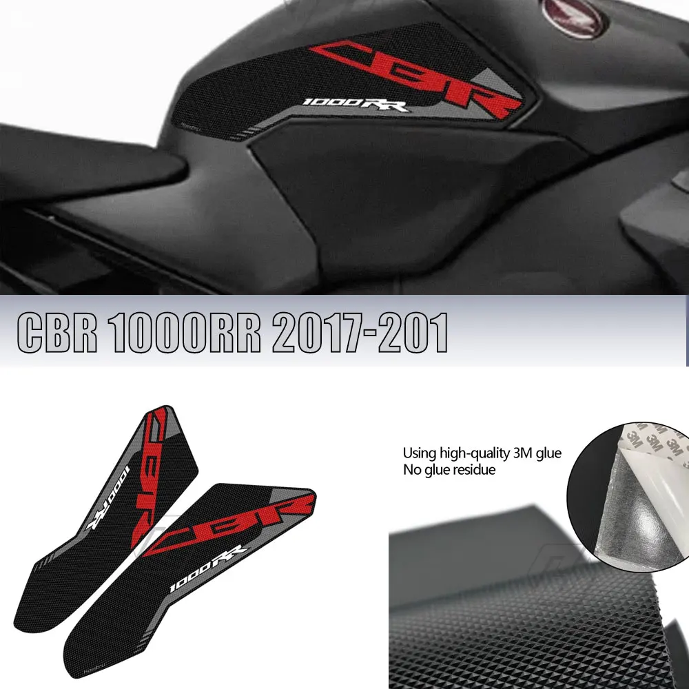 

For Honda CBR 1000RR 2017-2019 sticker Motorcycle Accessorie Side Tank Grip Protection Traction