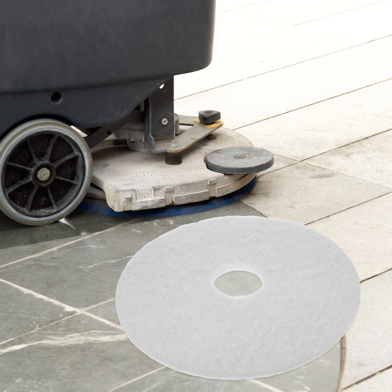 

17 Inch Floor Polishing Pads Versatile Buffer Scrub Pad for Hardwood Tile Marble Floors Time Saving Floor Cleaning Machine