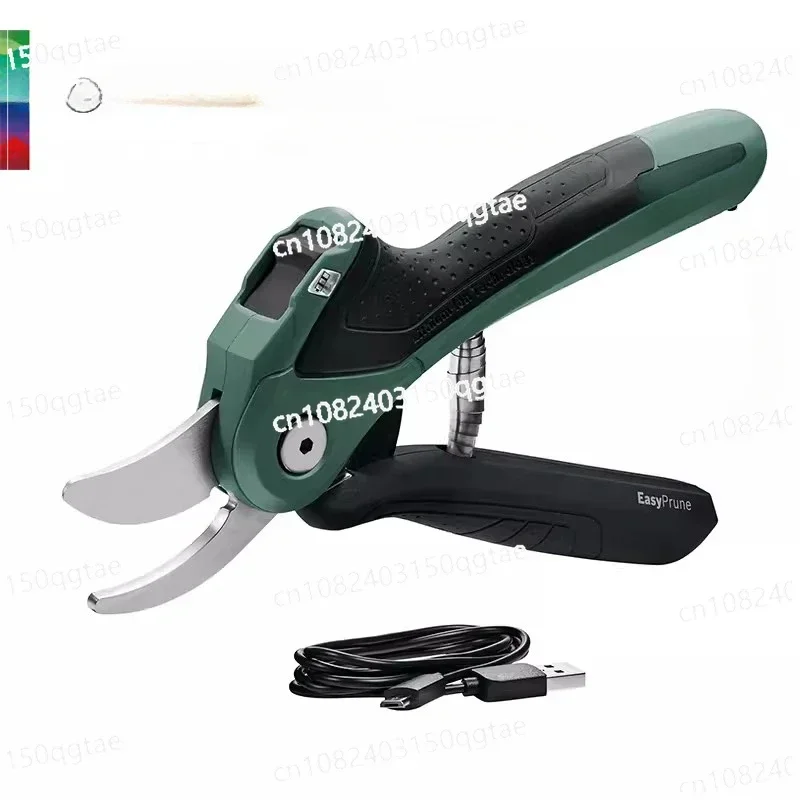 Easy Prune Electric Pruning Shears Garden Scissors Hedge Trimmer with Safety Lock Bypass 25mm Branch Cutting Bonsai Tools