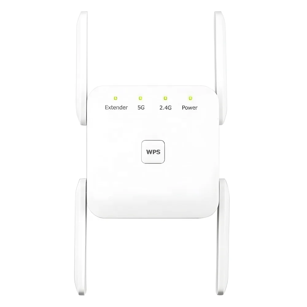 OEM Phone Signal Booster Easy Setup Wifi Repeater 1200Mbps up to 500 Meters Wifi Range Extender