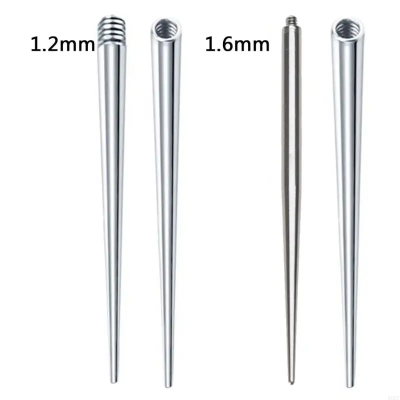 W8KF Thread Rod Puncture Lip Belly Button Rod to Avoid Scratches