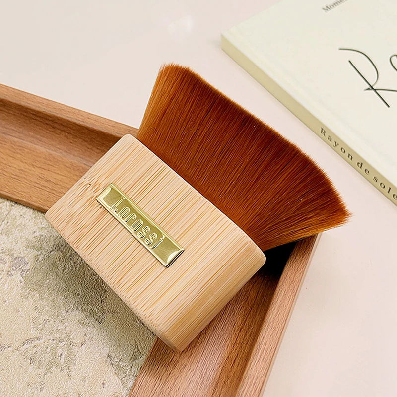 나무 네일 아트 도구 클리너 먼지 제거 브러쉬 부드러운 아트 네일 브러쉬 아크릴 UV 폴리쉬 젤 매니큐어 페디큐어 클린 도구 살롱