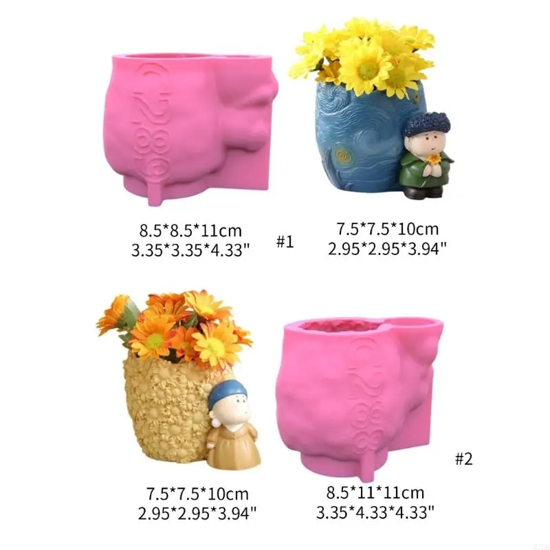 M76B Flowerpot Dish Storage Mold Trinkets Tray Tool DIY DECON HOME DECAND