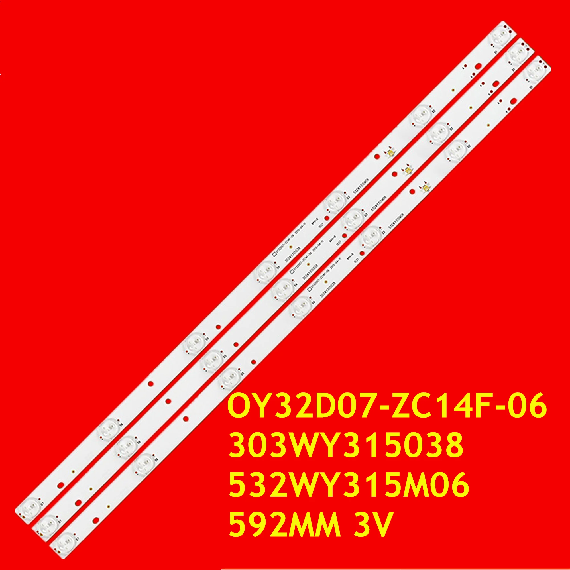 شريط LED لـ L32S3211 L32W3212 LED32C330 LED32C350 LED32B350 LE32D51A LE32D39 LE32D58 ATV3214LED ATV3215LED LED LED