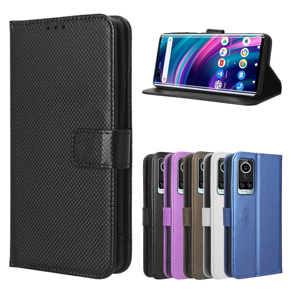 حافظة جلدية غطاء حماية لهاتف BLU Bold N2 غطاء حامل قابل للطي لهاتف BLU BoldN2 محفظة بطاقة حامل الهاتف Coque