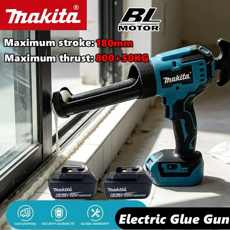 Makita Cordless Electric Glue Gun Multifunctional Electric Caulking Gun Portable Glue Filling Sealing Power Tool For 18V Battery