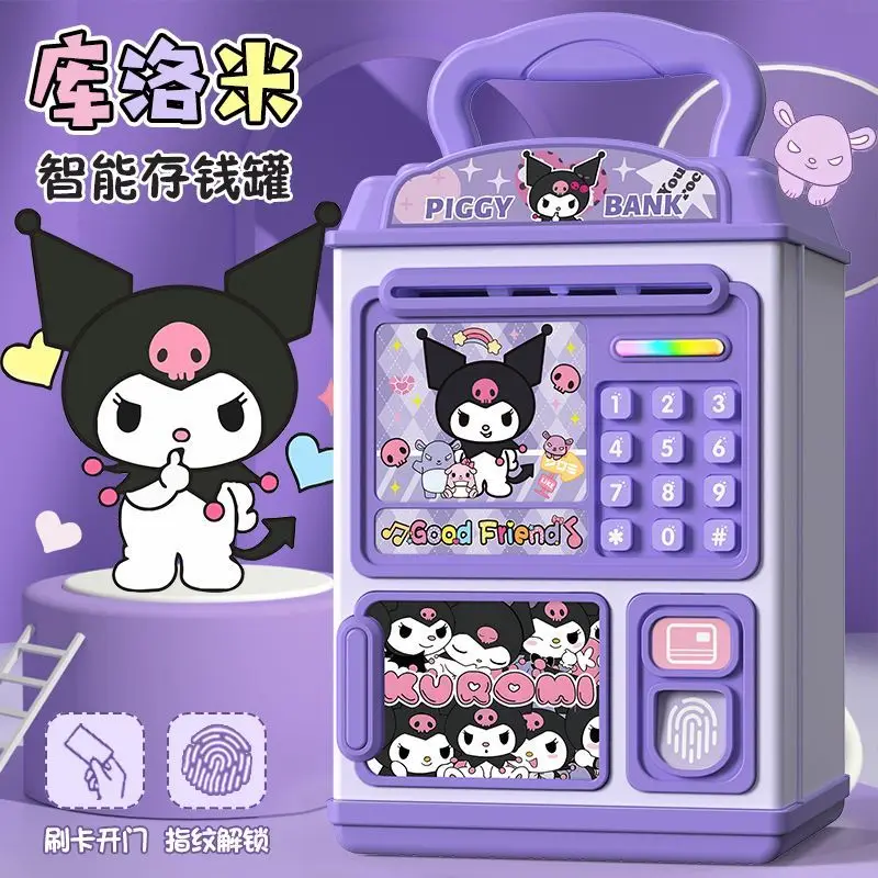 

Аниме Hello Kitty Kuromi My melody Girl копилка детская большая вместительная мультяшная милая копилка с паролем и высоким разрешением