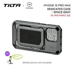 TILTA Khronos FOR iPhone 15 Pro/pro max Kit iPhone Cage  Khronos Ecosystem For iPhone Quick Release Live Fill Light Phone Filter
