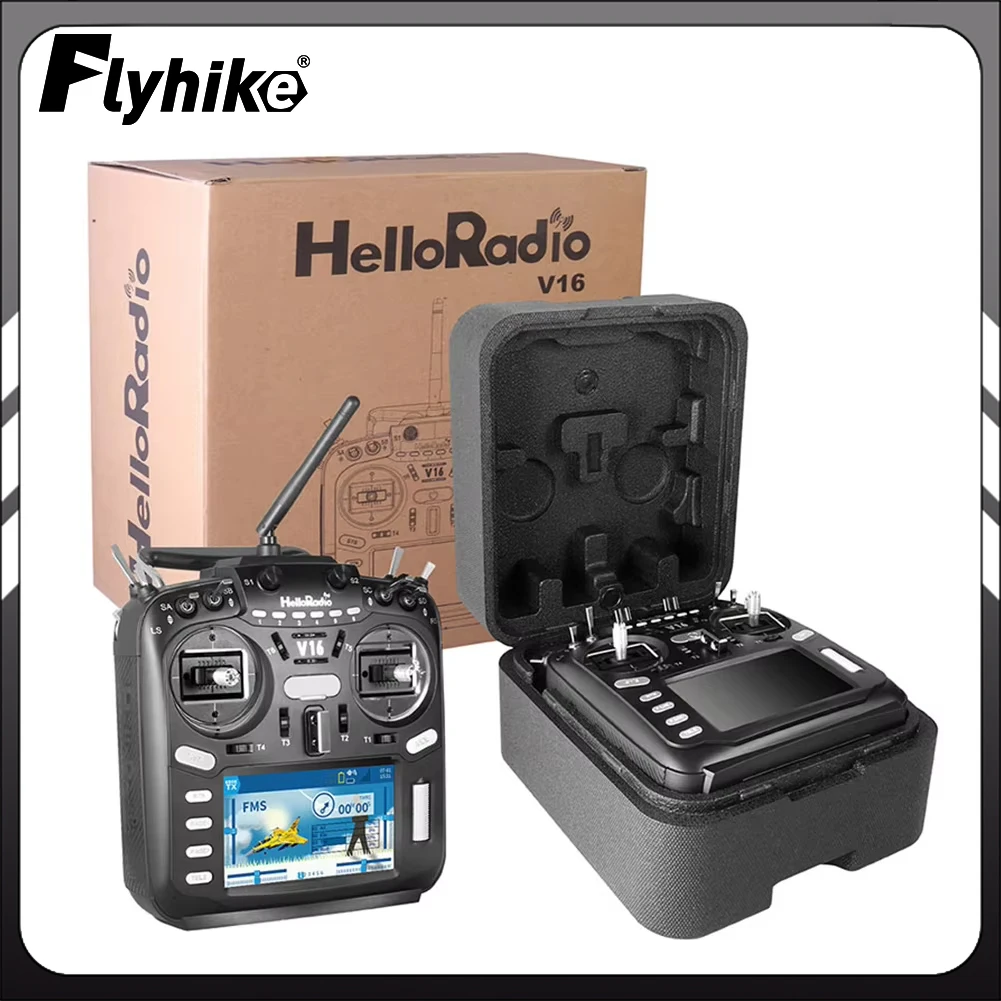 HelloRadio V16 Remote Control Compatible With FPV High-frequency Head EDGTX Touch Screen Crossover Machine Multi Protocol