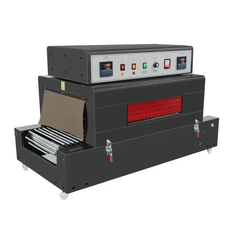 

Small Automatic Heat Shrink Wrap Machine for Bottles Box Cosmetics Plastic Sealing Tunnel Shrink Wrap Machine Packaging
