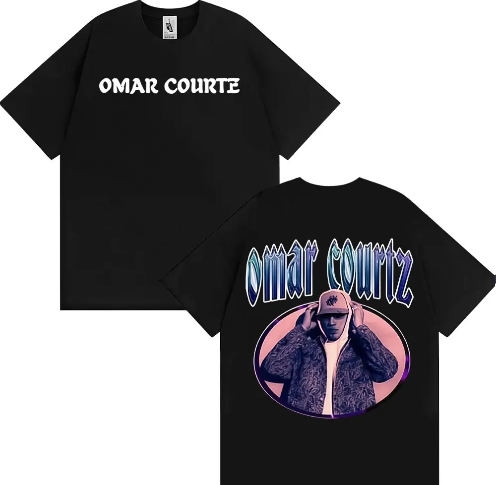 

Omar Courtz Primera Musa Album Merch T Shirts Men Women Fashion Hip Hop High Street T-shirts Man Summer Tops 100% Cotton T-shirt