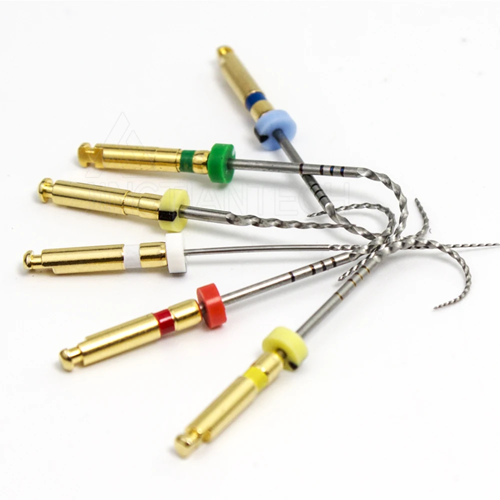 SOCO 6Pcs/Box Factory Outlet  Dental Nickel Titanium Heat Activation Root Canal File Endodontic Rotary Files Dental Materials