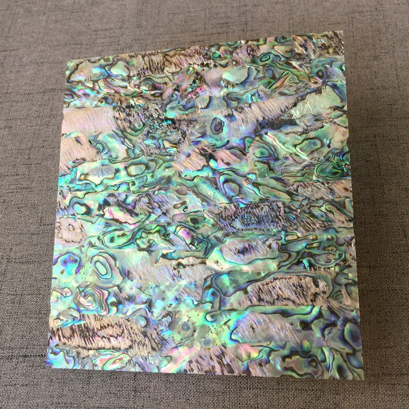 0.2MM DIY Mother of Pearl Pieces Colorful Abalone Flat Shell Lacquer Painting Crafts Carved Inlay Veneer Luthier Supply Material view 5
