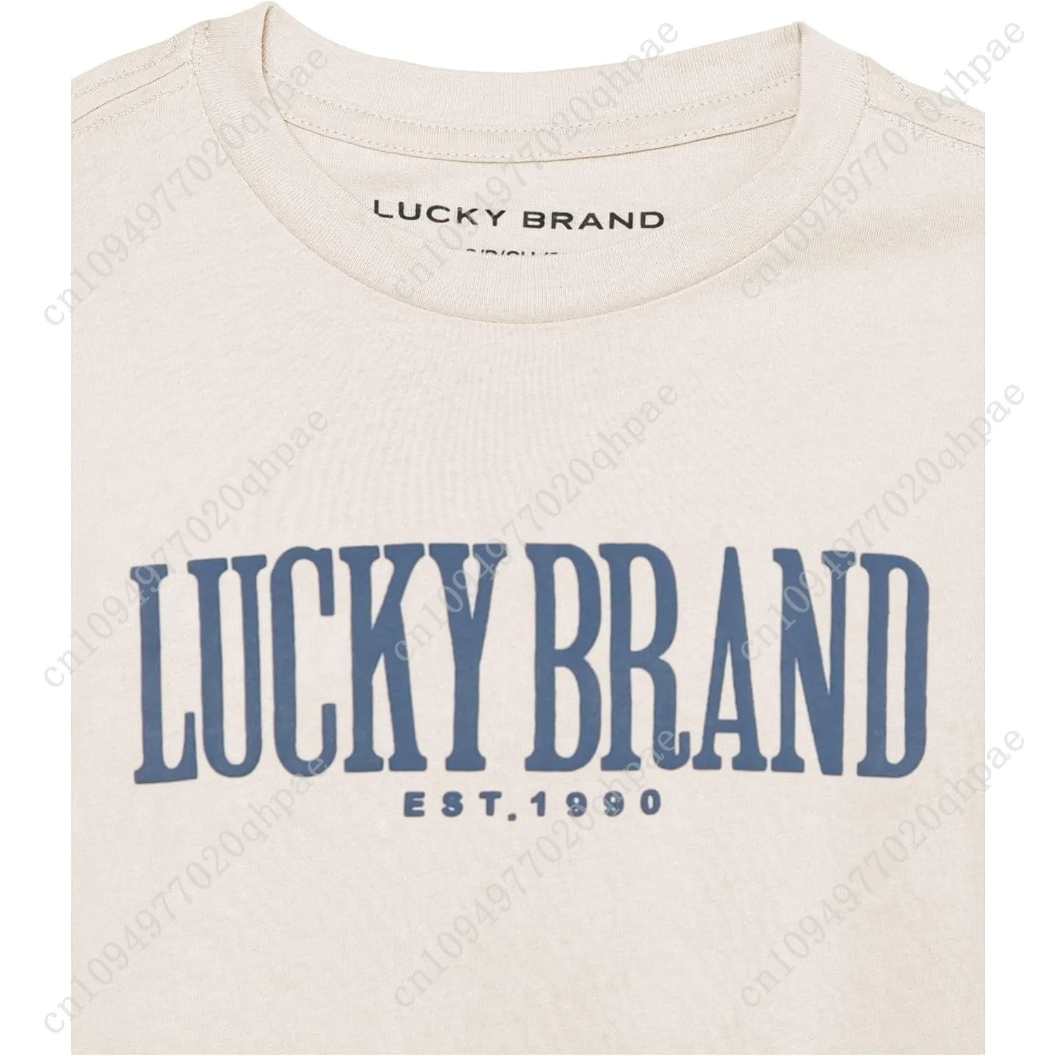 Big Legacy T-shirt met korte mouwen en ronde hals voor jongens van Lucky Brand