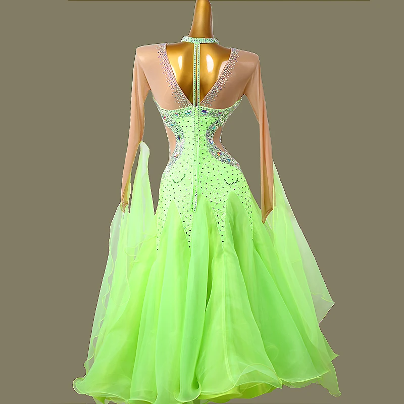 New Modern Dance Dress  Standard Ballroom Dance Dress Women Tango Dress Waltz Competition Performance Costumes Ballroom Dress