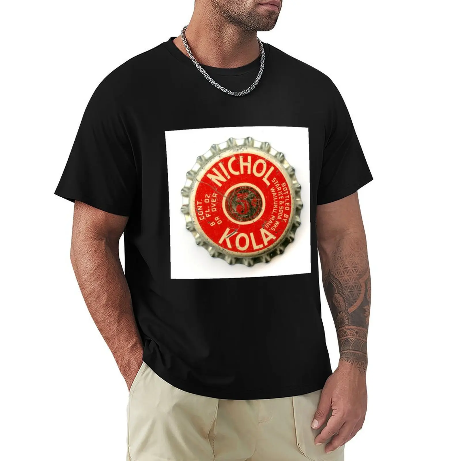 Camiseta Nichol Kola, camisa de trabajo de manga corta