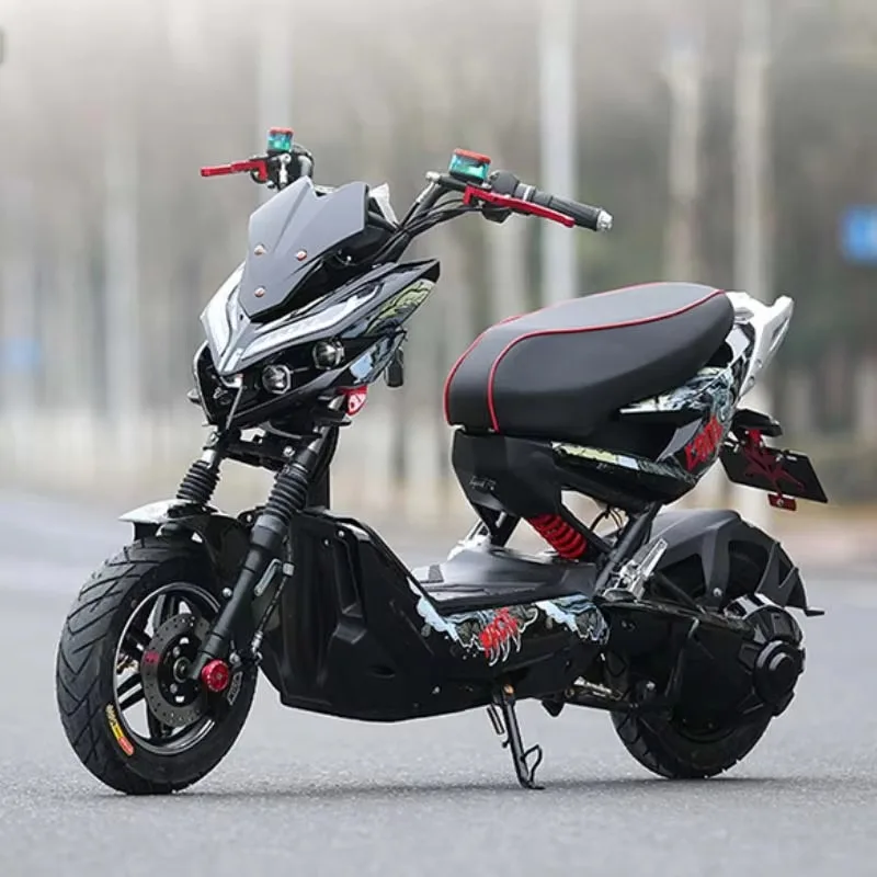 

2025 New Style 2025 Hot Selling City Electric Motorcycle 500W Motor Digital Sensor Smart 3 Speed Rear Carrier 60km-50km Battery