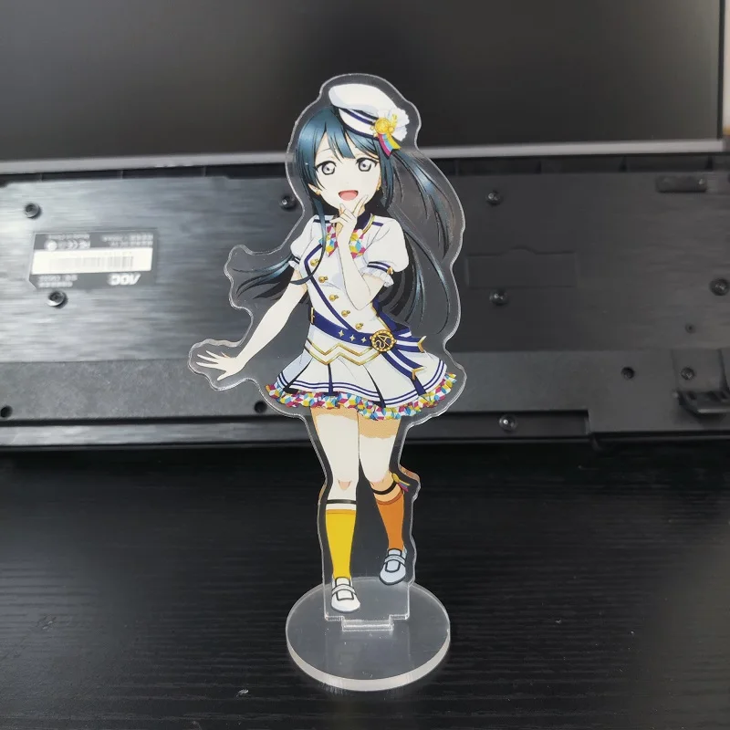 LoveLive! Anime Figure New Model Acrylic Double-Sided Stands Model Sweet Lovely Desk Decor Standing Sign Props Gifts