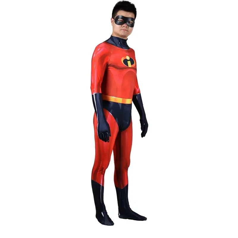Sky06 للجنسين ClassicThe Incredibles 2 بوب السيد خارقة تأثيري حلي عالية الجودة Zentai ارتداءها هالوين Jumpsuits66lU &