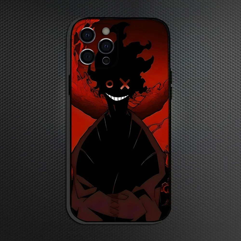 Benimaru Shinmon F-Fire F-Force  Phone Case For iPhone 16,15,14,13,12,11 Plus,Pro Max, Soft Silicone Black Cover