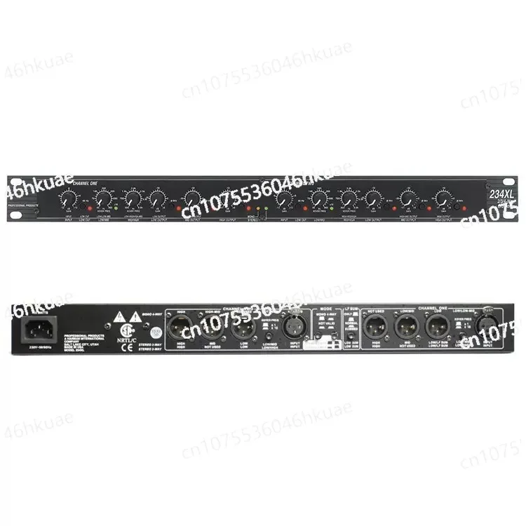 

Стереофонический частотный делитель 234XL, оборудование для выступлений на открытом воздухе, двух- или трехканальное периферийное устройство