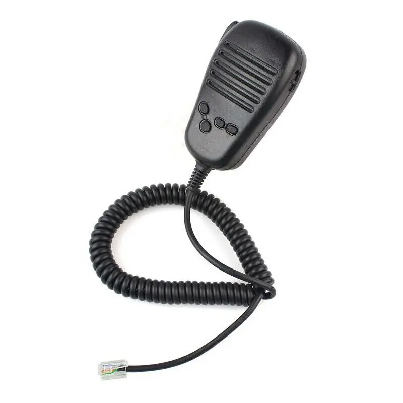 2 pçs novo MH-42B6JS 6 pinos ptt alto-falante portátil microfone para rádio walkie talkie yaesu FT-7800R FT-8800R FT-8900R FT-1802M FT-1807M