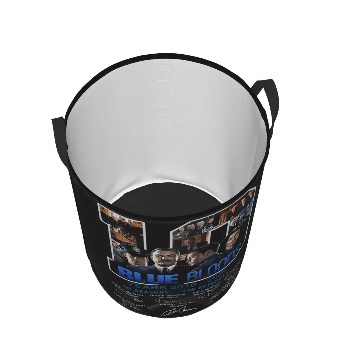 Blue Bloods سنة 2010 - 2020 10 مواسم سلال الغسيل القابلة للطي الملابس القذرة منظم منزلي صندوق كبير مقاوم للماء للأطفال في المنزل