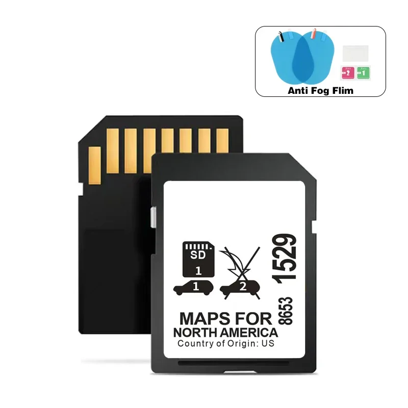 

2023 for GM 8653-1529 USA/CAN/MEX Maps for Buick/Cadillac/Chevrolet/GMC Vehicle 32GB Version Sat Nav GPS Navigation SD Card