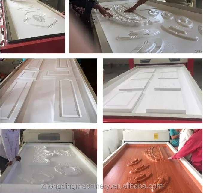 Machine à plastifier sous vide Machine à plastifier le bois Machine à plastifier les placages bois