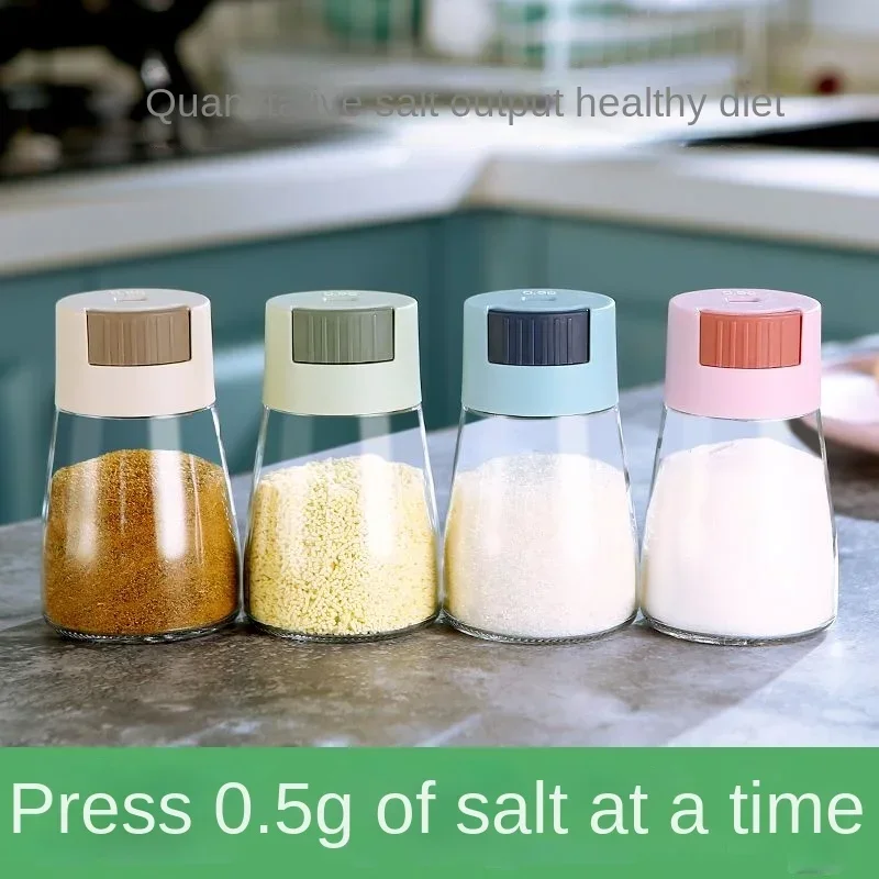 

Quantitative salt bottles, sealed, moisture-proof, salt controlled seasoning bottles, household kitchen seasoning bottles