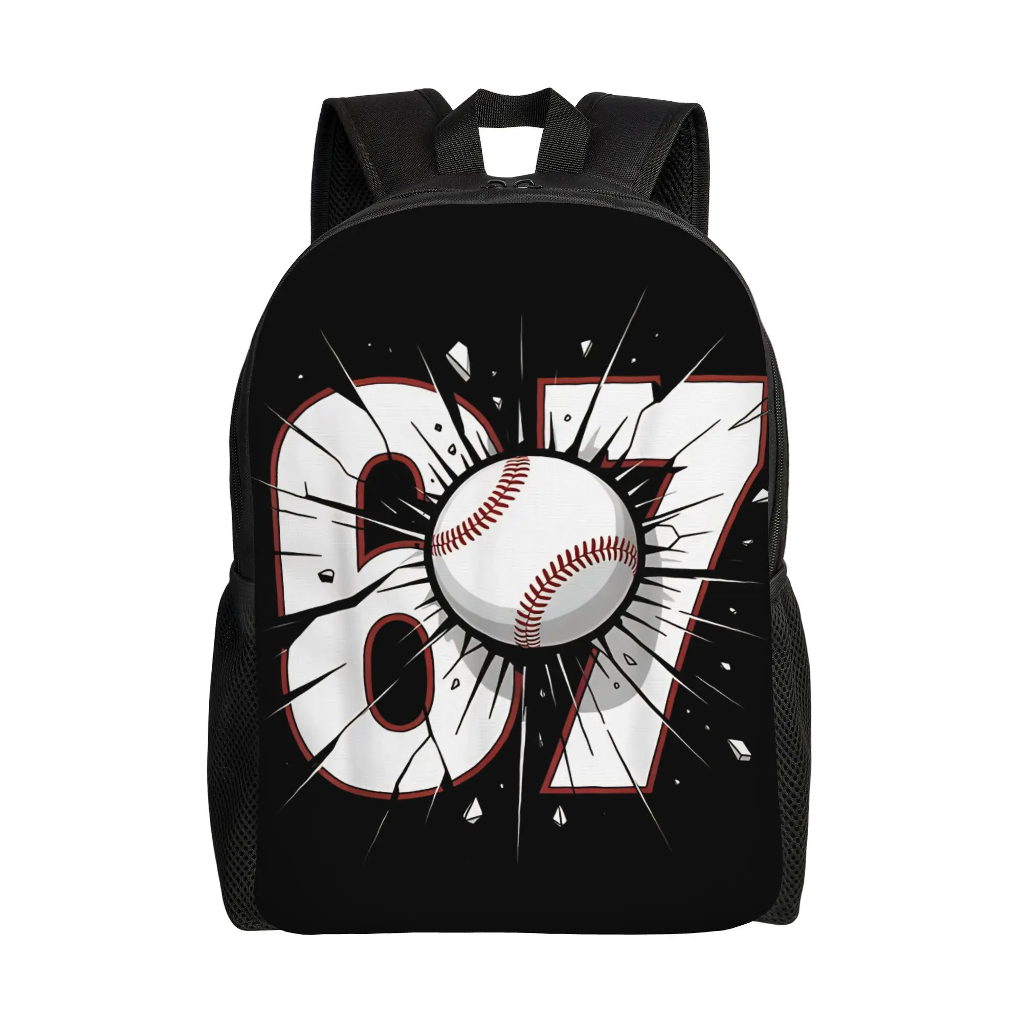 

Kid's 67 Six Seven 6-7 Funny Italian Brainrot Backpack Preschool Kindergarten School Bag for Girls and Boys